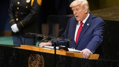Donald Trump, este martes en Nova York (REUTERS/Al Drago)