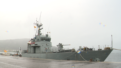 Imaxe de arquivo dun patrulleiro da Armada Española