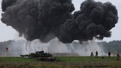 Exercicios militares preto de Orzysz, Polonia. REUTERS/Kacper Pempel/Arquivo