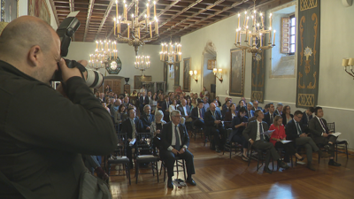 Empresarios galegos e chineses participaron no foro organizado pola CEG en Santiago