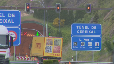 Imaxe de arquivo do túnel do Cereixal