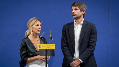 Yolanda Díaz e Ernest Urtasun nunha imaxe de arquivo (Europapress)