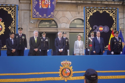 O ministro do Interior presidiu en Vigo o acto central do Día da Policía Nacional (Javier Vázquez - Europa Press)
