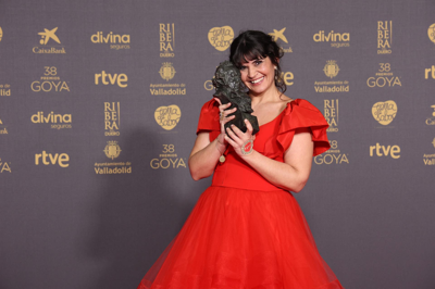Novás ten un Goya á mellor actriz revelación polo seu papel na película 'O corno'. Europa Press