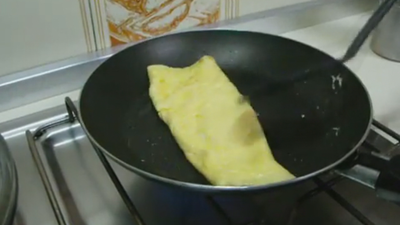 Tortilla francesa feita na casa