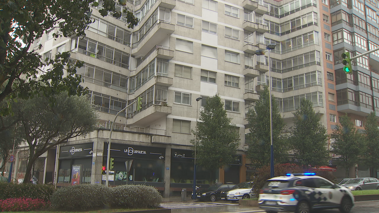 O edificio afectado