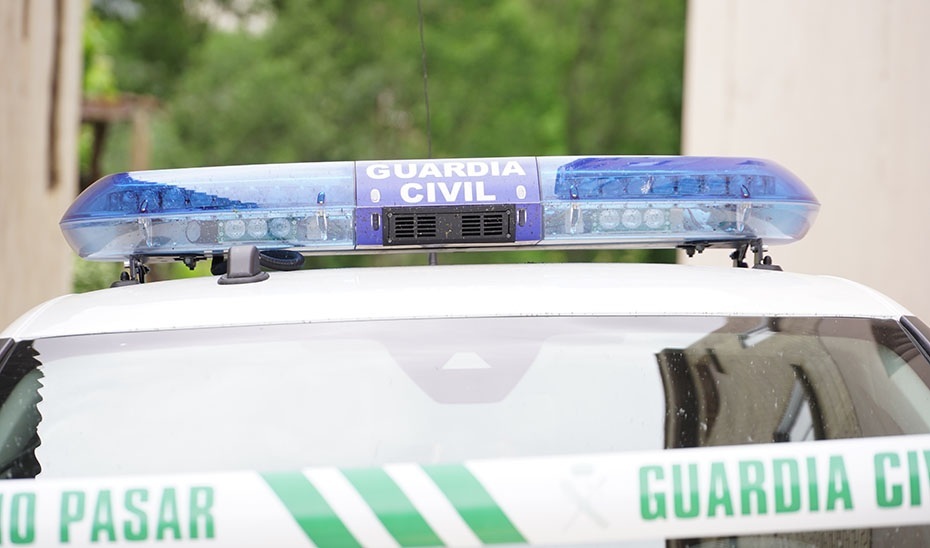 Vehículo da Garda Civil nunha imaxe de arquivo. EUROPA PRESS/Alberto Ruíz