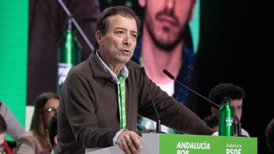 Fernández Vara no Congreso do PSOE de Andalucía en febreiro. EUROPA PRESS/Francisco J. Olmo
