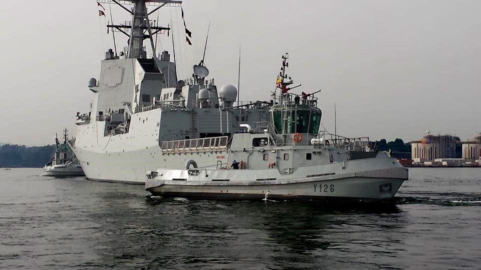 O buque da Armada Furor construíuse nos estaleiros de Navantia Ferrol (Europa Press/Arquivo)