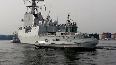 O buque da Armada Furor construíuse nos estaleiros de Navantia Ferrol (Europa Press/Arquivo)