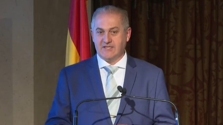 Amable Fernández, actual alcalde de Manzaneda