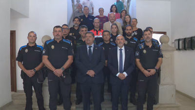 Imaxe do acto celebrado no concello da Pobra do Caramiñal