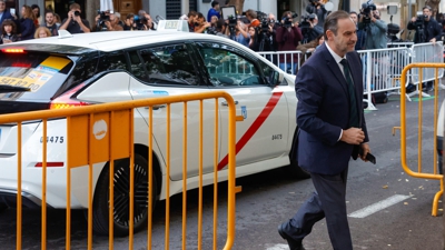 José Luís Ábalos, a súa chegada ao Supremo (EFE/Zipi Aragón)