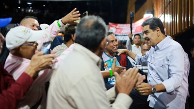 Nicolás Maduro, este xoves (Reuters)