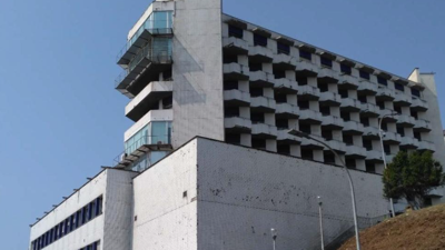 Imaxe do antigo Hotel de Doentes do CHUAC. Foto: Xunta de Galicia