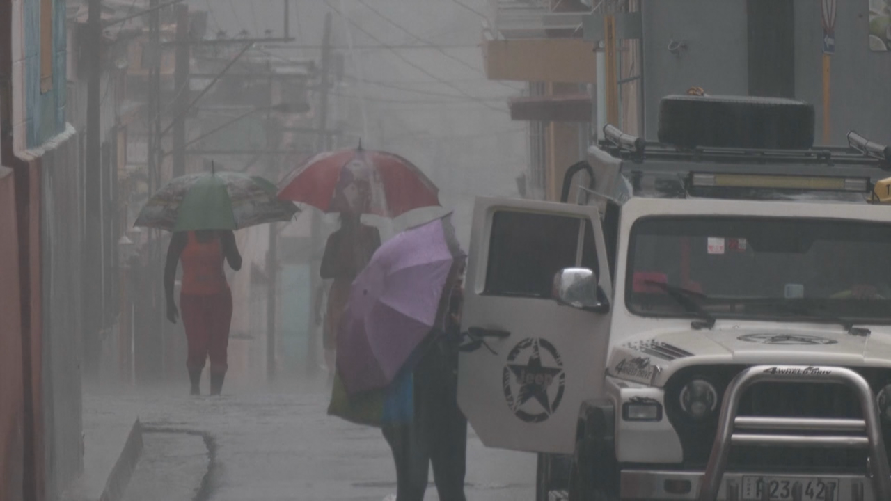 Na zona de Santiago de Cuba xa se recolleron ata 90 litros por metro cadrado