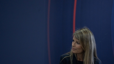 A conselleira do Levante U. D., Maribel Vilaplana, nun acto do club en maio de 2025 (Jorge Gil/Europa Press)