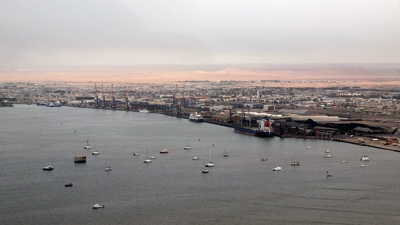Vista de Walvis Bay (Wikipedia)
