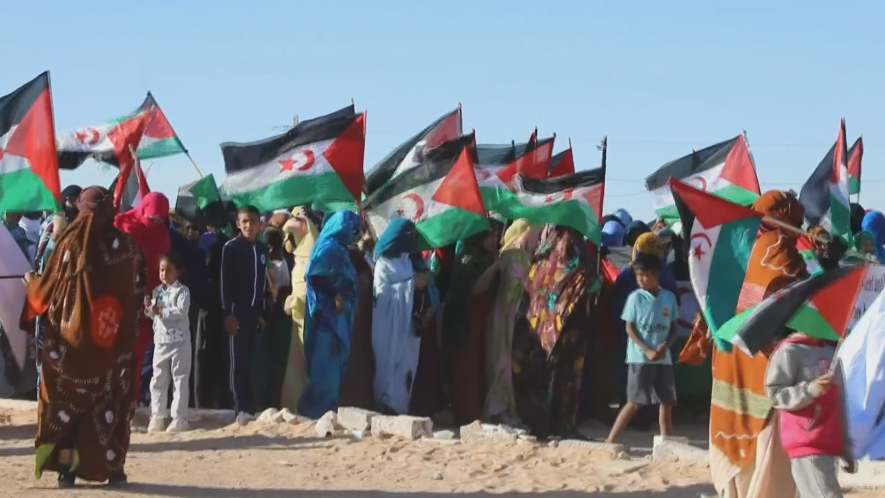 Saharauís reivindican o dereito á autodeterminación