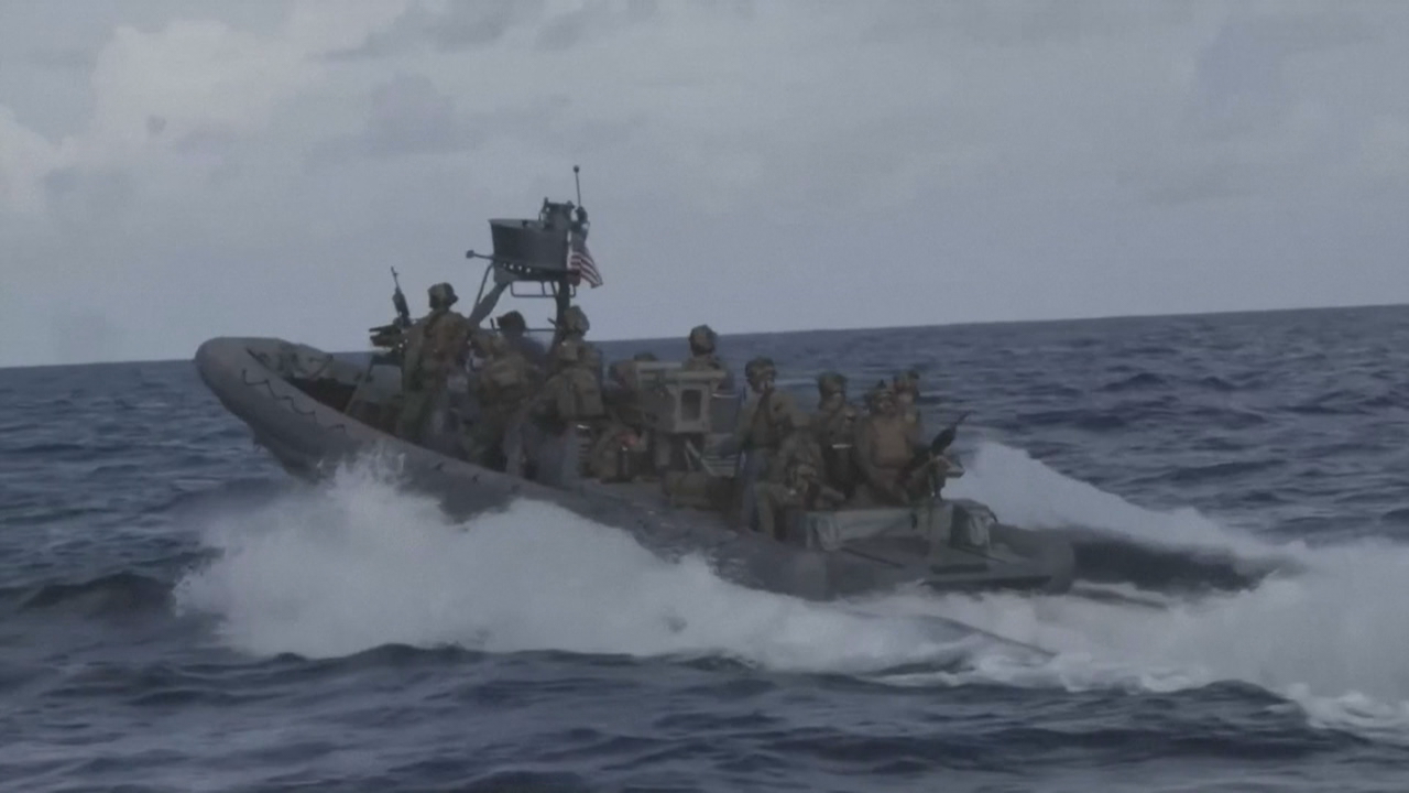 Soldados americanos no Caribe. FOTO: Reuters