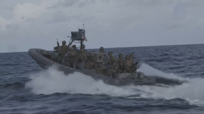 Soldados americanos no Caribe. FOTO: Reuters