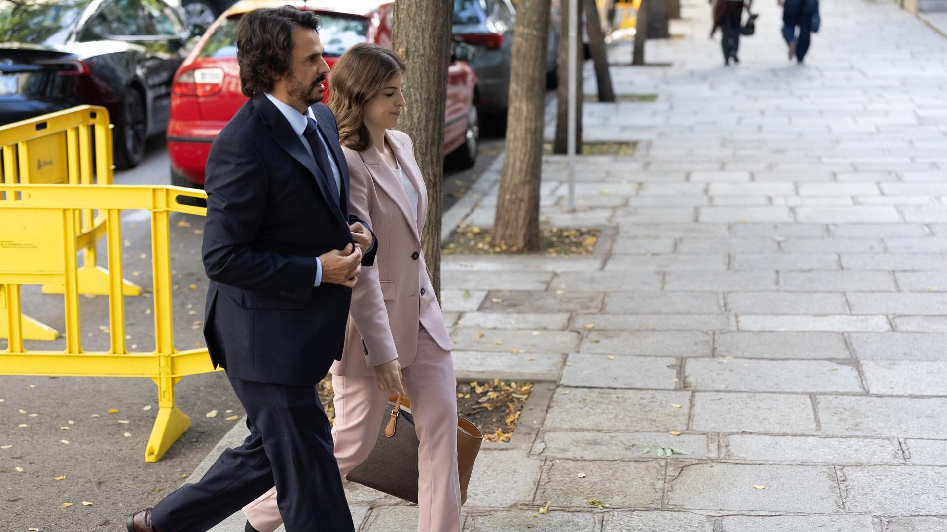 Alberto González Amador á súa chegada ao Tribunal Supremo- EDUARDO PARRA - EUROPA PRESS