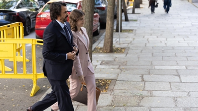 Alberto González Amador á súa chegada ao Tribunal Supremo- EDUARDO PARRA - EUROPA PRESS