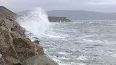 A Costa da Morte e as Rías Baixas teñen activo o aviso laranxa no mar