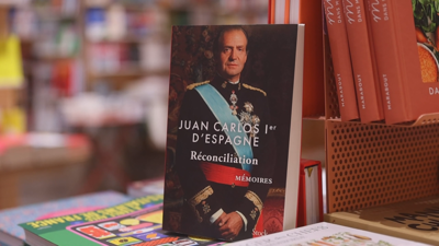 Portada do libro de memorias do rei emérito, cuxa edición francesa sae á venda este mércores (EFE)