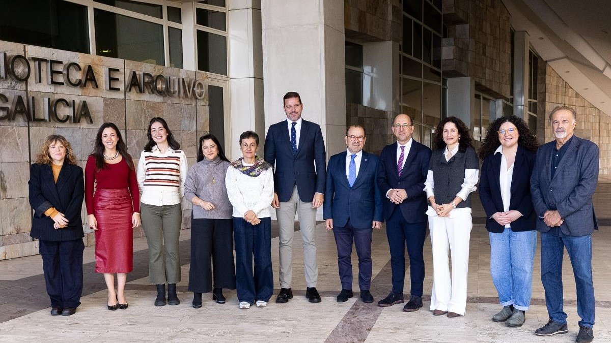 Membros do xurado dos Premios da Cultura Galega, na Cidade da Cultura