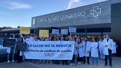 Imaxe de arquivo dunha das concentacións no Álvaro Cunqueiro (O'Mega-Europa Press)