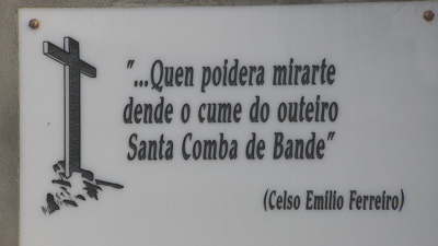 Epitafio da familia Santalices, cunha estrofa de Celso Emilio Ferreiro