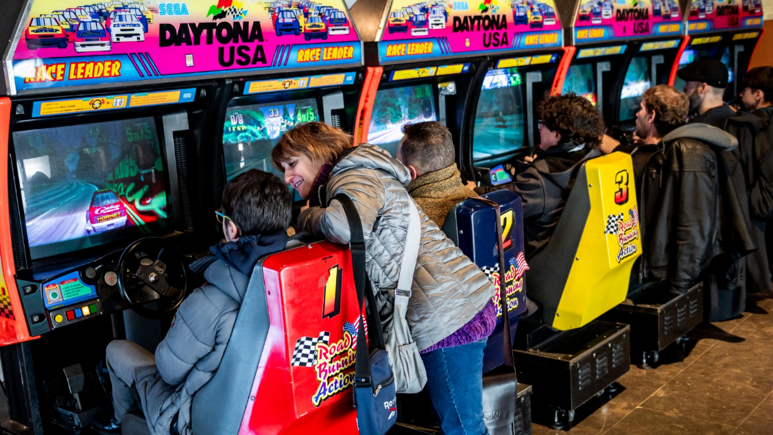 Os máis novos tamén se achegaron a 