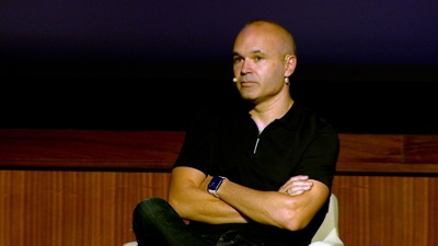 Iniesta, nun recente acto en Barcelona (Europa Press)