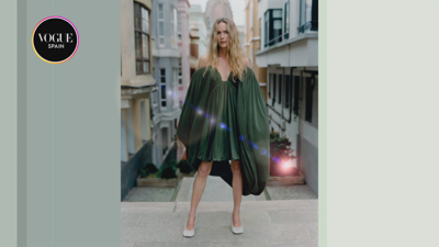 A modelo Georgina Grenville posando nun dos recunchos máis fotografiados polos instagramers