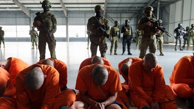 Imaxe do Cárcere do Encontro compartida polo presidente Noboa en X (@DanielNoboaOk)