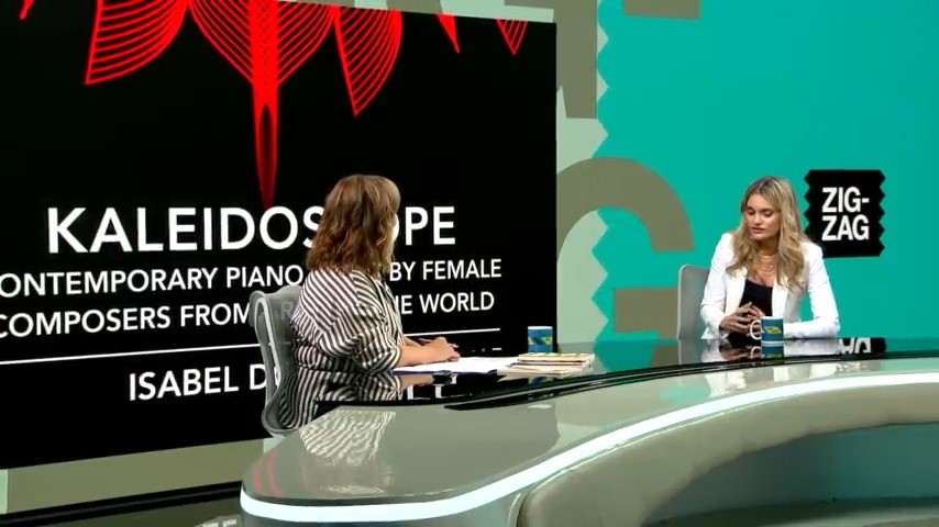 Isabel Dobarro, o pasado outubro no programa Zigzag de TVG