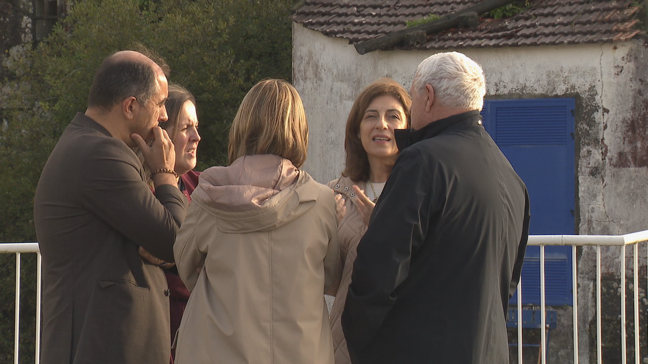 Ánxeles Vázquez en Poio este sábado