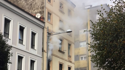 Imaxe do edificio no que se rexistrou o incendio