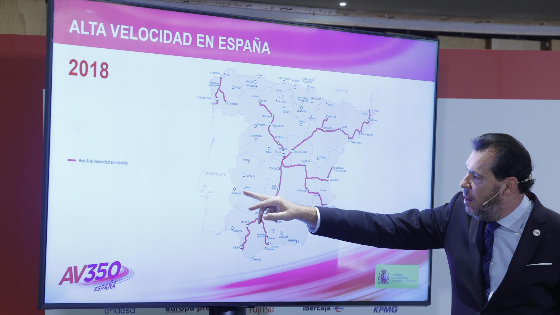 Óscar Puente, ministro de Transportes (EFE)