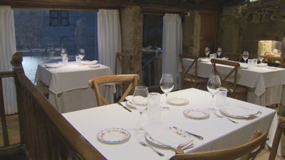 Comedor da Casa Grande da Fervenza, no Corgo
