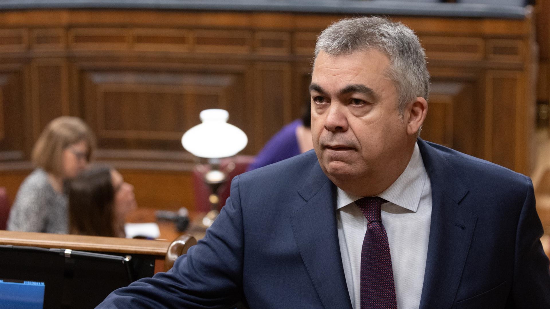 Santos Cerdán, nunha imaxe de arquivo no Congreso (Eduardo Parra-Europa Press-Arquivo)