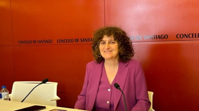 Goretti Sanmartín, alcaldesa de Santiago (Europa Press)