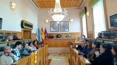 Pleno extraordinario do Concello de Santiago (Europa Press)