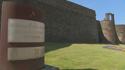 Lugo celebra esta semana as vodas de prata da Muralla romana como Ben Mundial