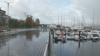 EN DIRECTO: Imaxe da cámara web situada na Casa do Concello con vistas xerais de Lalín // NA FOTO: Paseo das Avenidas, en Vigo