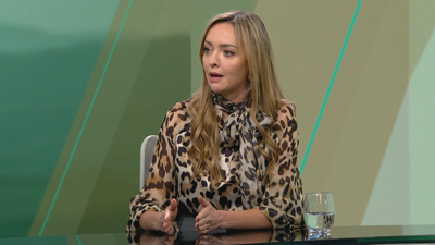 A conselleira de Igualdade, Fabiola García, este martes nunha entrevista no 'Bos días'