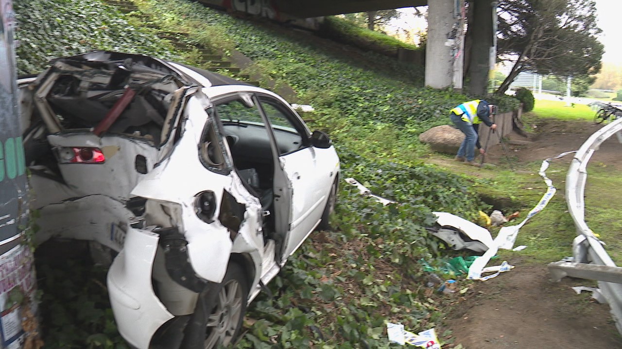 O sinistro tivo lugar na avenida de Alfonso Molina