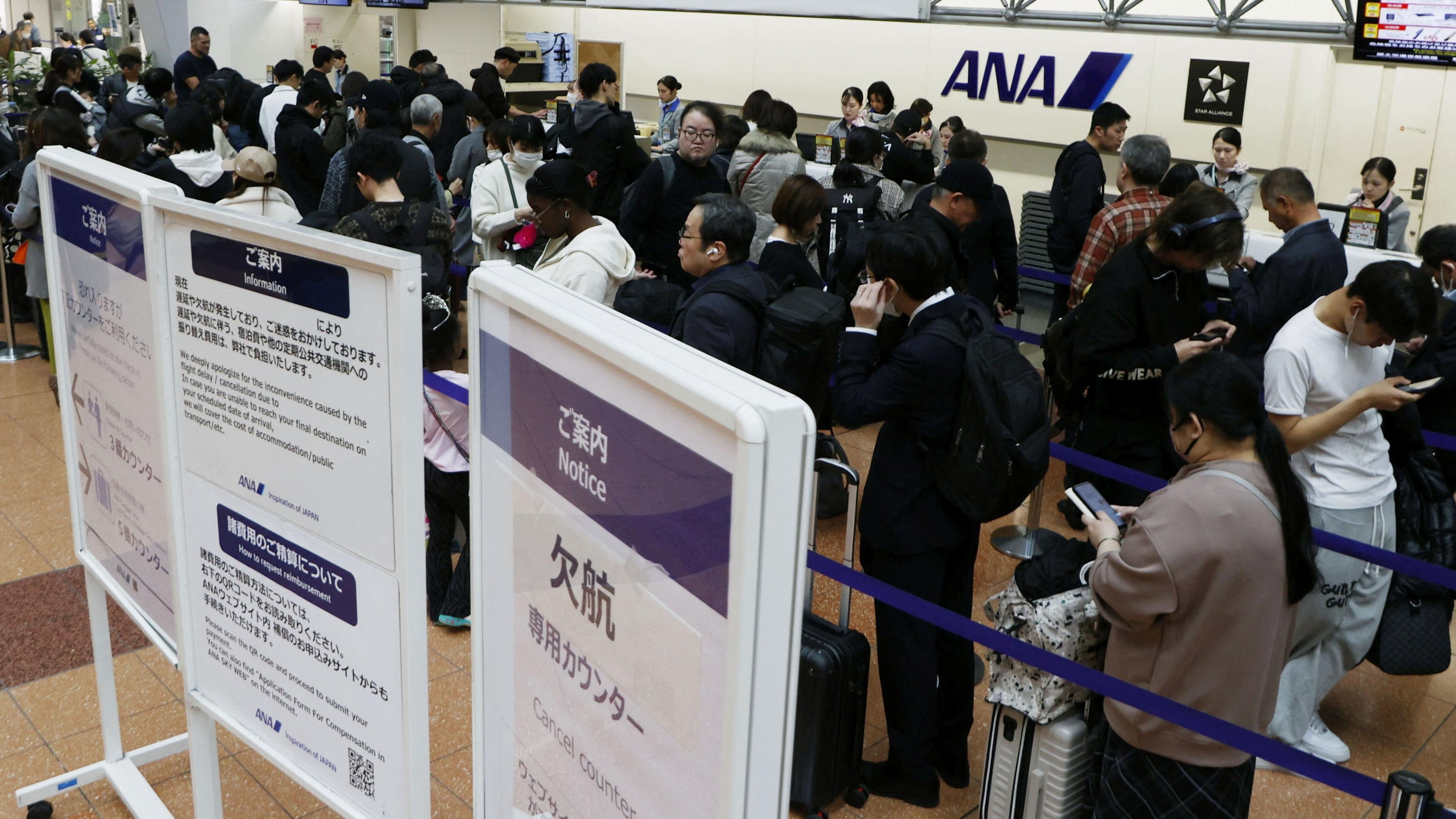 Aeroporto de Haneda en Toquio. Kyodo vía REUTERS