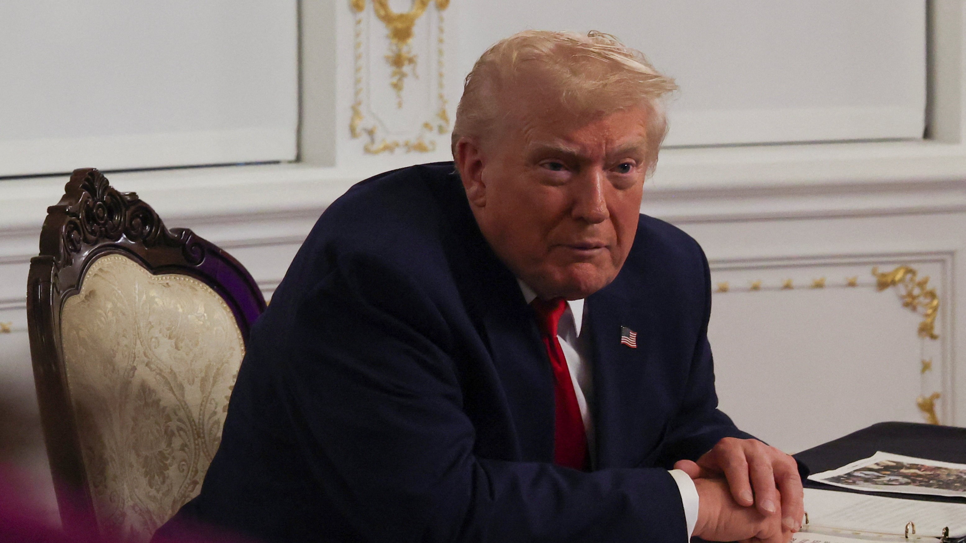 Imaxe de arquivo de Donald Trump . REUTERS/Anna Rose Layden